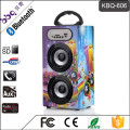BBQ KBQ-606 Newest Audio Music Mini Portable Wooden Bluetooth Speaker vs Marquee Lights & TF/USB/FM Radio